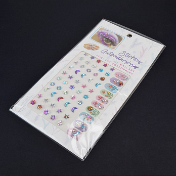 Декоративні елементи на клейовій основі, Різнокольорові (DIF-024156)