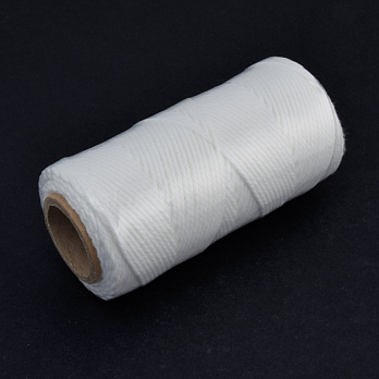 Шпагат хлопковый, 1,5 мм, Белый (LEN-060072)