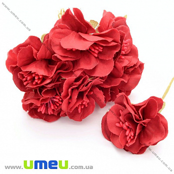 [Архів] Еустома тканинна, 45 мм, Червона (DIF-025697)