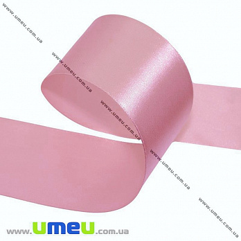 [Архів] Атласна стрічка, 40 мм, Рожева (LEN-027581)