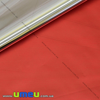 Пакувальна плівка полісілк, Червона матова, 70х100 см (UPK-019305)