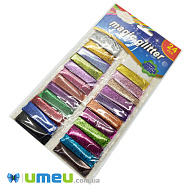 Глиттер на планшете 24 цвета (BIS-035768)