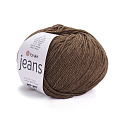 Пряжа YarnArt Jeans 50 г, 160 м, Коричнева темна 70 (YAR-025323)