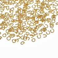 Колечка з нерж. сталі, 3 мм, 0,6 мм, Покриття 18 kt (STL-059079)