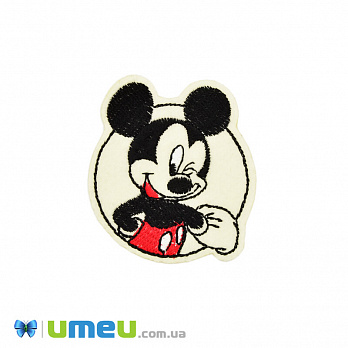 Термоаплікація дитяча Міккі Маус, 7х5,5 см (APL-042574)