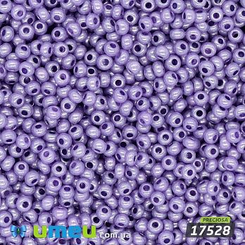 Бісер чеський №831/17528, Фіолетовий, Перламутровий, 10/0 (BIS-043949)