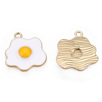 Підвіска метал. Яєчня, 19,5х19 мм, Золото (POD-053652)