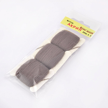 Акрилові нитки, №12120, Бежево-сірі (MUL-058843)