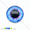 /p15260-kaboshon-stekl-s-printom-glaz-14-mm-siniy-krugliy/