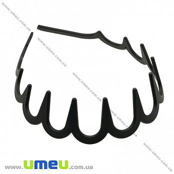 Обруч каучуковий, 38 мм, Чорний (OSN-018627)