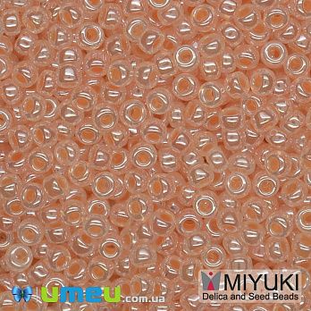 Бісер японський Miyuki круглий RR 11/0 №543, Персиковий (BIS-045642)