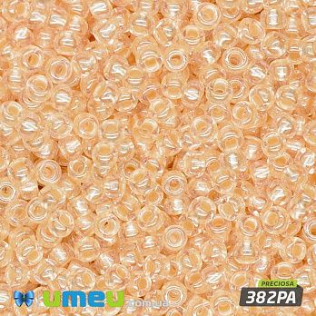 Бісер чеський №728/382PA, Абрикосовий, Глазурований, 10/0 (BIS-043905)