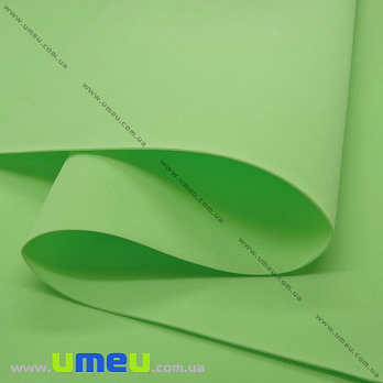 Фоамиран зефирный (Китай), 50х50 см, Салатовый (FOM-033773)