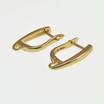 Швензы, Латунь с покрытием 18 kt, 20х13х3 мм (OSN-059993)