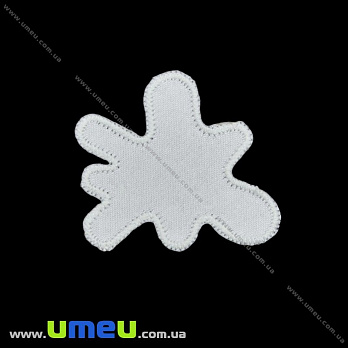 Термоаппликация Клякса, 4,5х4 см, Белая (APL-027716)