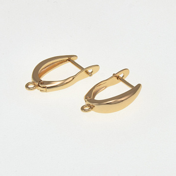 Швензы, Латунь с покрытием 18 kt, 20х12х3,8 мм (OSN-059058)