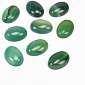 Кабошон нат. камінь Агат зелений, Овал, 18х13 мм (KAB-012709)