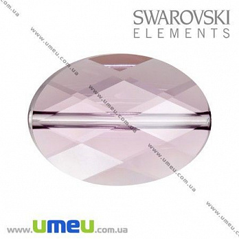 Бусина Swarovski 5050 Light Amethyst, 14х10х5 мм, Граненная овальная, 1 шт (BUS-005367)