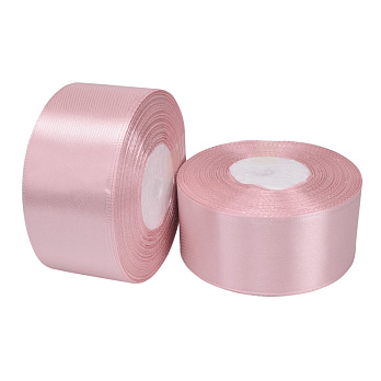 Атласная лента, 40 мм, Пудровая (LEN-054617)