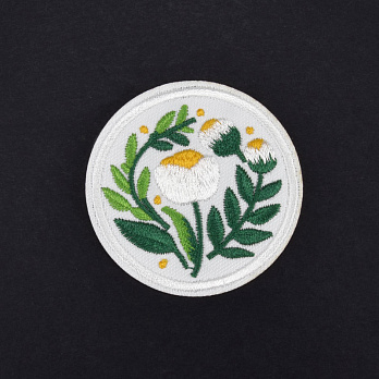 Термоаппликация Цветы, 5 см (APL-061508)