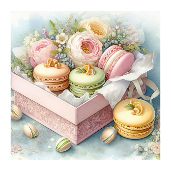 Набір алмазного живопису на підрамнику 30х30 см, Солодка насолода (SXM-061154)