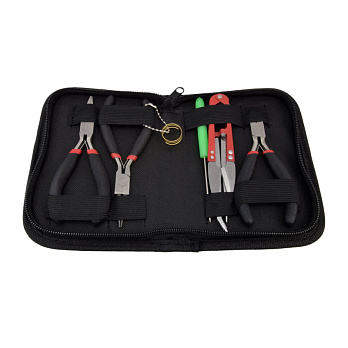 Набор инструментов в пенале, Черный (INS-059428)