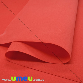 Фоамиран зефирный (Китай), 50х50 см, Красный (FOM-033772)