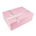 Подарочная коробка Прямоугольная, 33,5х25х11,5 см, Розовая (UPK-060598)
