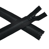 Блискавка тракторна роз'ємна 45 см, Тип 5, Чорна (ZIP-060389)