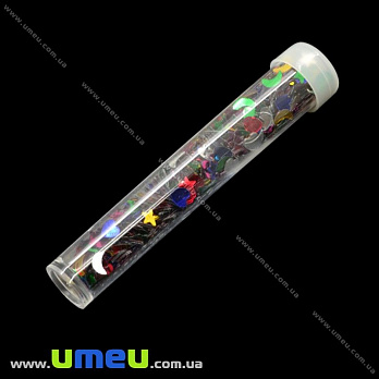 Гліттер в колбі, Мікс, 3 г (GLN-017878)