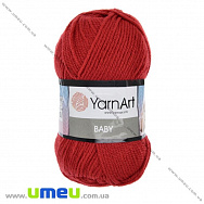 Пряжа YarnArt Baby 50 г, 150 м, Червона 156, 1 моток (YAR-025265)