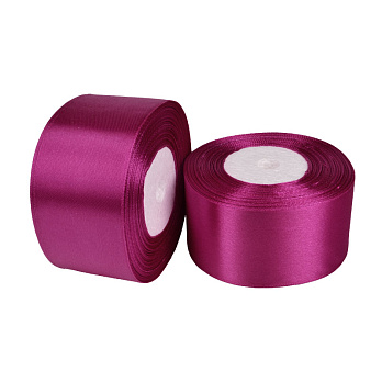 Атласная лента, 40 мм, Малиновая (LEN-053420)