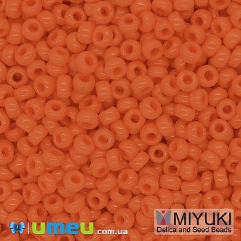 Бісер японський Miyuki круглий RR 8/0 №406, Помаранчевий (BIS-045946)