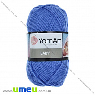 Пряжа YarnArt Baby 50 г, 150 м, Синя 600, 1 моток (YAR-025277)