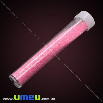 Гліттер в колбі, Рожевий, 3 г (GLN-018125)