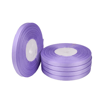 Репсова стрічка, 6 мм, Бузкова (LEN-054858)