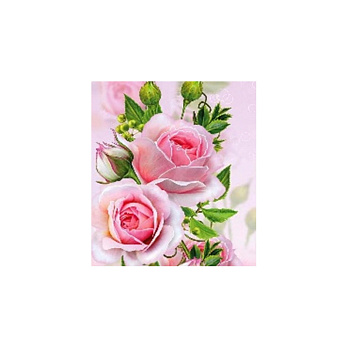 Набір алмазного живопису на картоні 25х21 см, Троянди (SXM-061182)