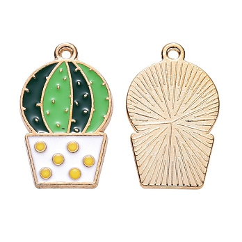 Підвіска метал. Кактус, 25х15 мм, Золото (POD-053645)