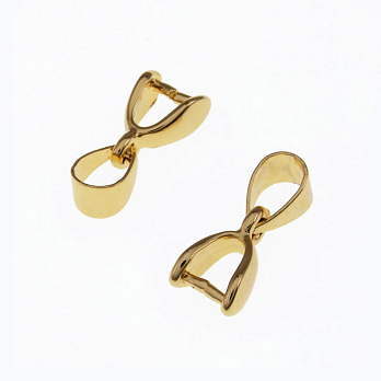 Тримач для кулона 13х3 мм, Латунь із покриттям 14 kt (OSN-055670)