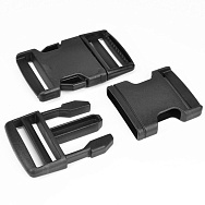 Фастекс пластиковий, 30 мм, Чорний (BAG-040958)