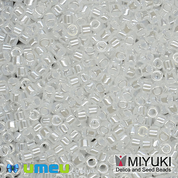 Бісер японський Miyuki Delica 11/0 DB231, Білий (BIS-045245)