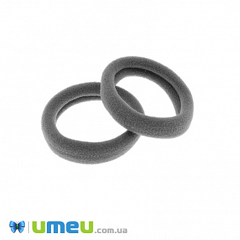 Резинка для волосся мікрофібра, 55 мм, Сіра (OSN-041707)