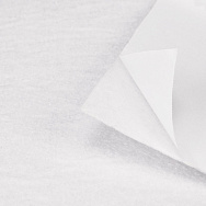 Фетр 1 мм на клейовій основі, 10х15 см, Білий (FLT-053583)