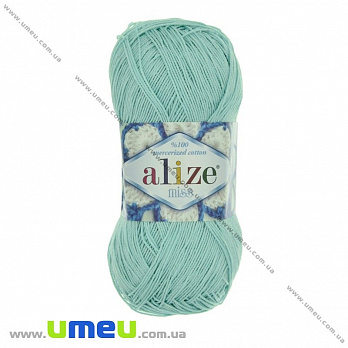 Пряжа Alize Miss 50 г, 280 м, Мятная 15, 1 моток (YAR-025127)