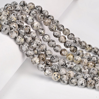 Бусины Гранит, Натур. камень, 8,5 мм, Круглые (BUS-053953)