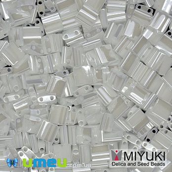 Бісер японський Miyuki TILA №420, 5х5 мм, Білий (BIS-046048)