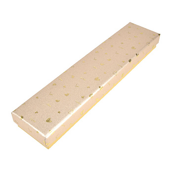Коробочка Прямокутна, 20,5х4,5х2,5 см, Золотиста (UPK-060592)