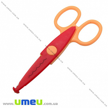 Ножницы фигурные пластиковые, 13 cм (INS-021191)