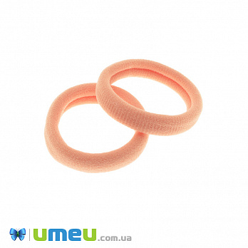 Резинка для волос микрофибра, 40 мм, Персиковая (OSN-041658)