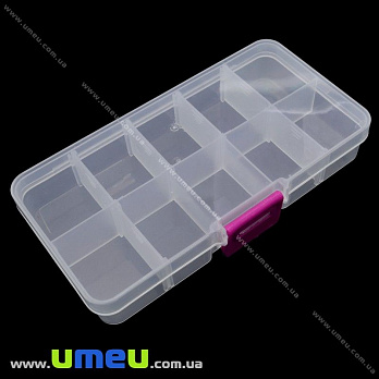 Органайзер для зберігання на 10 осередків, 13х6,5 см (INS-028421)